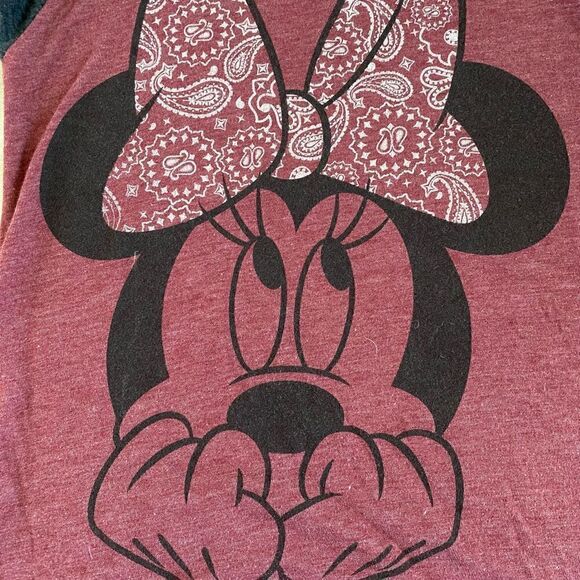 šDISNEYāMINNIEāMOUSEāSHIRT.Ā SizeāSmall - Picture 3 of 4